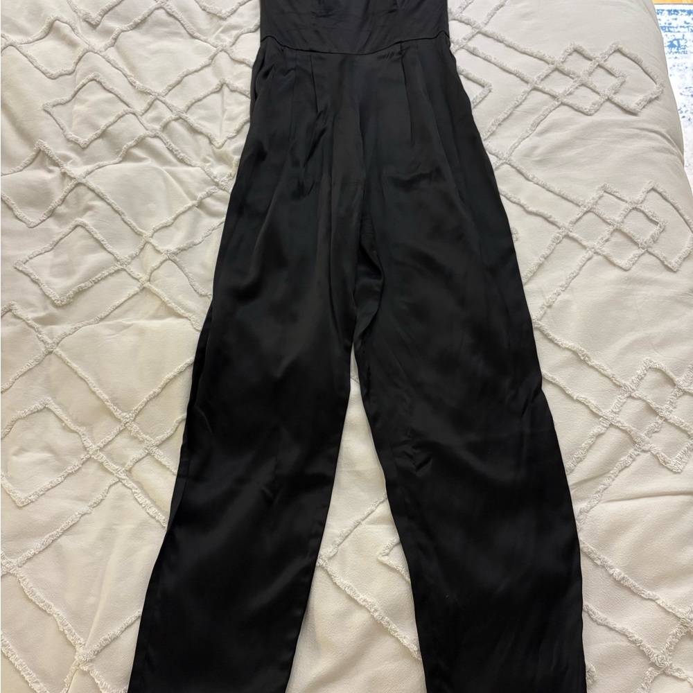 FRENCH CONNECTION Satin Jumpsuit